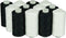 Simthread 6 White 6 Black 100% Cotton Sewing Thread 50s/3 for Quilting etc - 550 Yards Each...