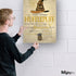 MIGHTYPRINT Harry Potter - Hufflepuff - Hogwarts Sorting Hat House Quote – Durable 17” x 24 Wall Art – NOT Made of Paper – Officially Licensed Col...