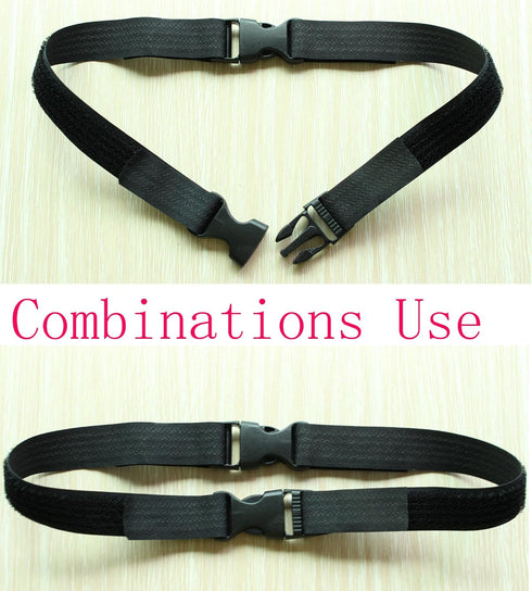 Coosin Baby Safety Locks,Handles Child Safety Locks Simple Installation Home Safety Strap Locks Fit Closed Handle Cabinets,Oven, Double Open The D...