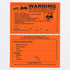 Parking Violation Sticker - Vehicle Illegally Parked Tow Notice - Parking Violation Notice - No Parking Warning Stickers - 5.5 x 7.5 Hard to Remov...