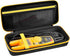 Case Compatible with Fluke T5-1000/ T5 600/ T6-1000/ T6 600 Electrical Voltage, Continuity and Current Tester Meter Organizer Holder - Black (Box ...