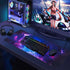 Canjoy Gaming Mouse Pad, 31.5 x 11.8 inch Large Mouse Pad Extended Desk Pad Big Keyboard Mousepad Desk Mat with Non-Slip Rubber Base for Gaming Wo...