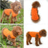 Lovelonglong 2019 Summer Pet Clothing, Dog Clothes Blank T-Shirts Ribbed Tanks Top Thread Vests for Large Medium Small Dogs 100% Cotton Orange S...