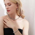 AILUOR Pearl Necklace for Women, Round Imitation Pearl Choker Necklace 20s Flapper Pearls Accessories for Gatsby Themed Party Dainty Beaded Choker...