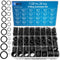 24 Size Rubber O Ring Set,1120 Pcs Black Small O Rings Assortment Kits,Assorted Metric Sealing Washer for Auto Plumbing Faucet Water Air or Gas Re...