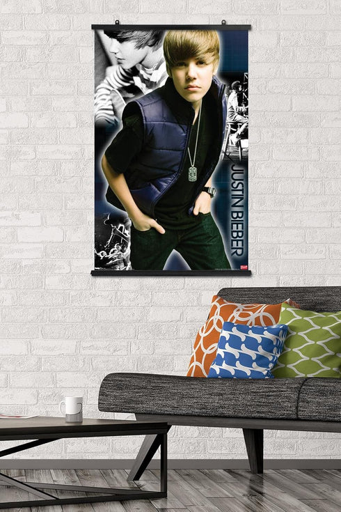 Trends International Justin Bieber - Cool Wall Poster, 22.375" x 34", Premium Poster & Clip Bundle...