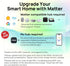 Linkind Matter Smart Bulb, Soft White to Daylight Tunable Alexa Light Bulbs, Smart Light Bulbs Work with Apple Home, Alexa, Google Home, 2.4GHz Wi...