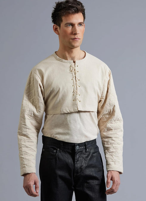 McCall's Men's Fantasy Top and Vests Costume Sewing Pattern Kit, Design Code M8423, Sizes 34-36-38-40-42...
