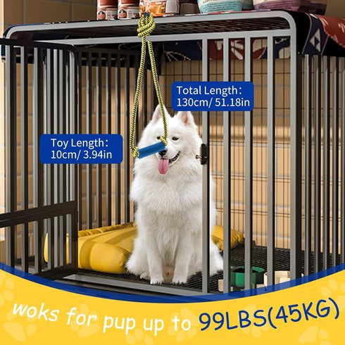 ChengFu Interactive Dog Toys, Crate Training Aids for Puppies, Puppy Teething Toys,Peanut Butter Dog Food Treat Dispenser Toys...