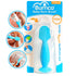 Bumco Mini Baby Diaper Cream Spatula with Case - BPA-Free Silicone Diaper Spatula with Suction Cup, Wipe-Clean Baby Bum Brush, Mom-Invented Butt P...