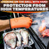 Silicone Gloves Heat Resistant Gloves for Grilling - BBQ Gloves Silicone Oven Mitts Heat Resistant Gloves for Cooking Smoker Gloves for Hot Food H...
