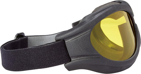 Hot Leathers Big Ben Yellow Goggles Motorcycle Biker over glasses Anti-Fog Lenses...
