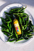 Heartbeat Hot Sauce x Laurent Dagenais Salsa Verde: Poblano Peppers, Pineapple, Tomatillos, Avocado Oil, Honey, Oregano, and Cilantro, 6 oz - Smal...