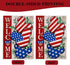 Welcome 4th of July Stars Stripes Cartoon Mouse Patriotic Decorative Garden Flag, American USA Memorial Day Yard Outside Decorations, Summer Outdo...