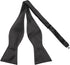 Original Mens Bowtie Self Bow Tie & Pocket Square Set...