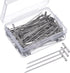 Mudder 100 Pack Wig T-Pins 2 Inch with Plastic Box, Silver...