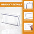 Roller Window Shades Shade Pull for Roller Shades Pull Down Shades Blinds for Windows Shade Grips Plastic Hem Grip Roller Shade Hardware for Home ...
