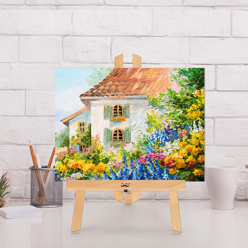 Mr. Pen- Small Easels for Painting, 11 Inch, Wooden, Easels for Painting Canvas, Canvas Holder for Painting, Table Top Easels, Easel Stand for Pai...