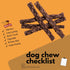 All-Natural Roasted Collagen Braided Sticks for Dogs (5-7", 5 Pack) - Odorless, Long-Lasting Bully Stick Alternative - Single Ingredient product...