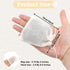 30Pcs Cotton Empty Tea Bags Muslin Bags Natural Unbleached Sachet Bags Spice Bags for Cooking Bone Broth Brew Gravy Filters(4 x 3 Inches)...