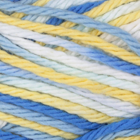 Bernat Handicrafter Cotton Ombre Yarn, 1.5 oz, Gauge 4 Medium, 100% Cotton, Sunkissed Ombre...