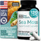Atlantic Naturals Sea Moss Capsules with Moringa, Ashwagandha, Black Seed Oil, Ginger & Ginseng – Atlantic Sea Moss Supplements for Men and Women ...