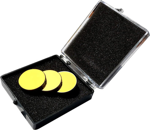 20mm CO2 Laser Mirror Si Reflective Lens - Gold-coated 3PCS for Laser Machine...