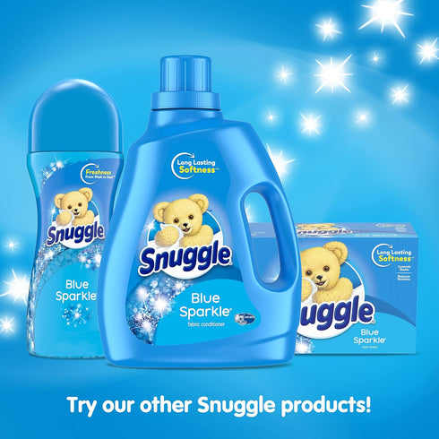 Snuggle Fabric Softener Dryer Sheets, Blue Sparkle, 200 Count...