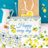 24 Sheets Lemon Scrapbook Paper Pad Double-Sided Blue Tiles Yellow Lemon Patterned Decorative Craft Paper for Card Making Photo Album Journal DIY ...