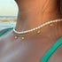 Shell Necklace - Beach Jewelry for Women, Charm Necklace - Gold Necklace for Women, Surfer Accessory, Waterproof, Non Tarnish Gold Necklace, Daint...