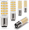BA15D 120 Volt Double Contact/DC Bayonet Base Led Light Bulbs 50 Watt-75 Watt Replacement, T3/T4/C7/S6, 2700K Soft Warm White BA15D 5W Led Sewing ...