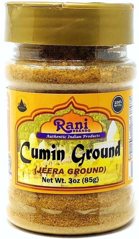 Rani Cumin (Jeera) Powder Spice 3oz (85g) PET Jar ~ All Natural | Vegan | Gluten Friendly | NON-GMO | Kosher | Indian Origin...