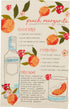 Mud Pie Peach Drink Recipe Towels, 26" x 16 1/2"...