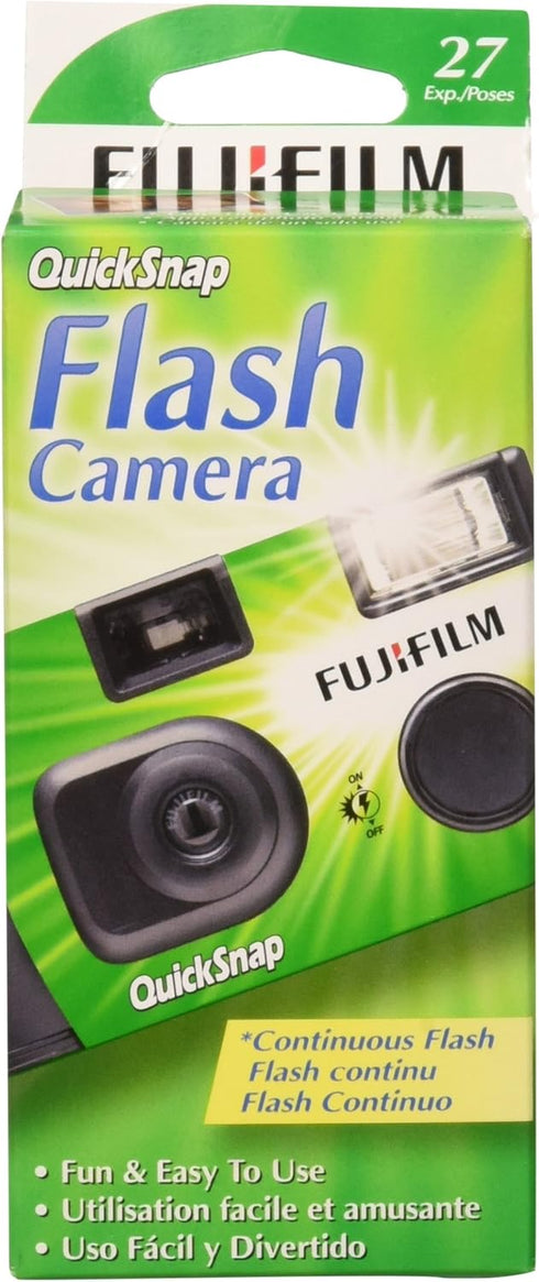 Fujifilm QuickSnap Flash 400 One-Time-Use Camera...