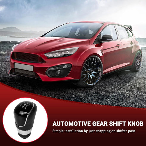 Manual Gear Shift Knob Compatible with Ford Focus 5-Speed Vehicle Car Gear Shifter Replacement...