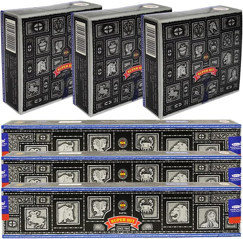 Super Hit Incense sticks and cone incense holder variety pack bundle insence insense insienso...