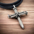 Antique Nail Cross Necklace...