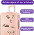 Pack 50 PCS Otter Stickers Cute Bank Beaver Animal Vinyl Decals Waterproof Label Decoration Water Bottles Bumpers Skateboard Guitar Phone Case Ite...