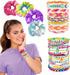 ACTIVITY KINGS 3-in-1 Customizable DIY Hair and Fashion Accessory Gift Set for Girls Ages 6+, Arts and Craft Pack Includes Bracelets, Beads, Scrun...