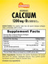 Calcium 1200mg with Vitamin D3 | 60 Absorbable Softgels | Non-GMO and Gluten Free Supplement | by Sundance...