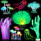 Frienda 8 Pieces Glowing Fish Tank Decorations Plants with 2 Style Glowing Kelp, Sea Anemone, Simulation Coral, Jellyfish, Lotus Leaf, Mushroom fo...