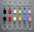 Matching Brick Keychain for Couples, Cute Heart Shape Keychains Set, Sweet Gifts for Girlfriend Boyfriend Friendship...