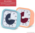 TIME TIMER Home MOD Color Cases - for Classroom Learning, Homeschool Study Tool, Student Desk Clock and Office Meetings with Silent Operation (2-P...