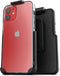 Encased X-Clip Designed for iPhone 12 Mini Clear Case with Belt Holster...