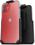 Encased X-Clip Designed for iPhone 12 Mini Clear Case with Belt Holster...