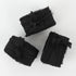 MEEDEE Black Chiffon Ribbon 1 Inch Frayed Ribbon Chiffon Silk Ribbon Black Fringe Ribbon Thin Chiffon Ribbons for Crafts, Gift Wrapping, Wedding I...