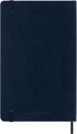 Moleskine Classic Notebook, Hard Cover, Large (5" x 8.25") Plain/Blank, Sapphire Blue, 240 Pages...