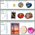 Acrylic Easels Display Stand Coins stand, 36 PCS (3 Sizes each 12) Sports Card Display Stand Baseball Card Stands for Display Photos, Coins, Cards...
