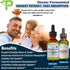 Power By Naturals Vitamin D3 Liquid Drops 10000 IU - High-Potency Vitamin D3 for Adult Bone Strength & Immune Support - Gluten-Free, Non-GMO, Suga...