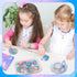 LUDUKOO Bracelet Making Kit for Girls, 134 Pcs Charm Bracelet Making Kit with Beads Bracelet Necklace Making Kit Grafts for Girls Ages 6-8 Birthda...